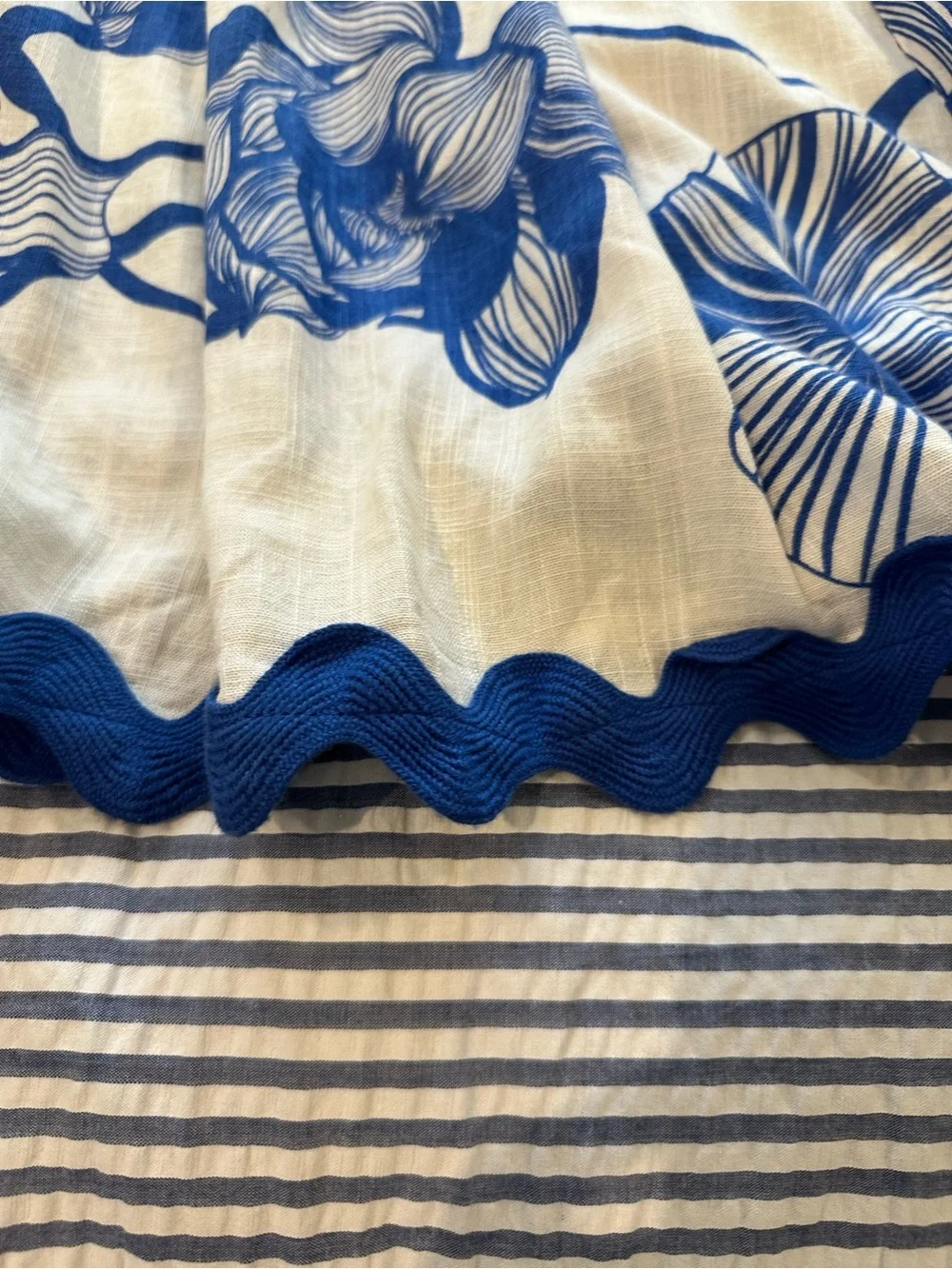 Blue and White Coastal Sundress - XL - Summer Style - Picture 2 of 12